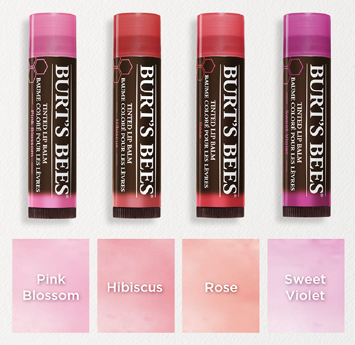 Burt's Bee Tinted Lip Balm