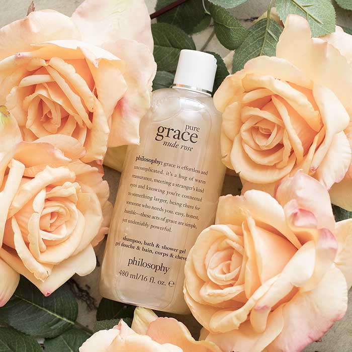 Pure Grace Nude Rose Shampoo, Shower Gel & Bubble Bath