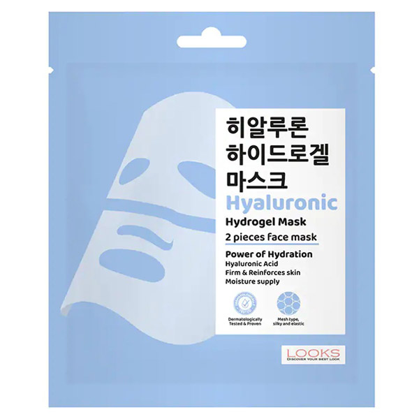 รีวิว Looks Hyaluronic Hydrogel Mask