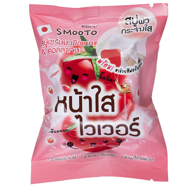 Tomato Collagen Whitening Serum Soap