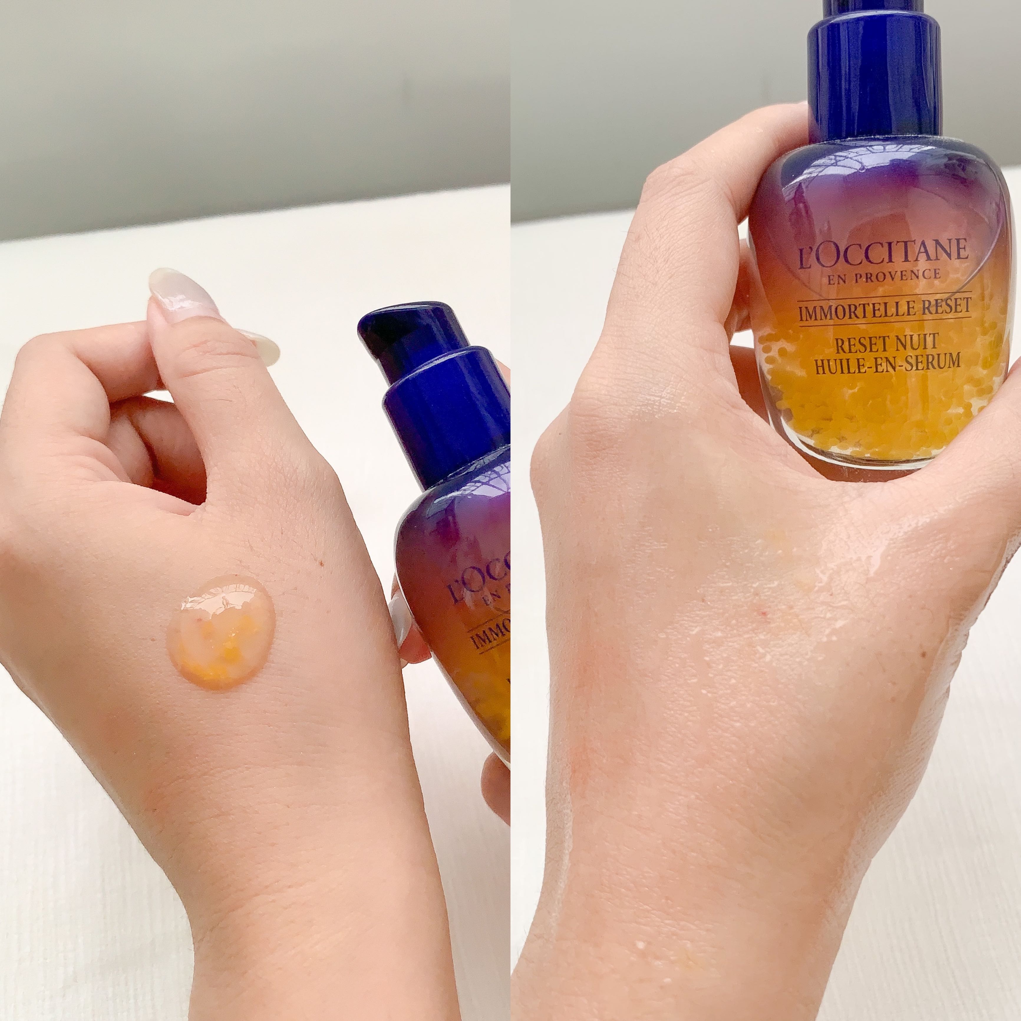 รีวิว Immortelle Reset OilInSerum โดย mookarin
