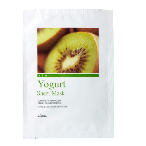 รีวิว Missha Kiwi Yogurt Sheet Mask
