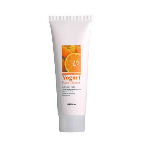 รีวิว Missha Mandarin Orange Yogurt Foam Cleanser