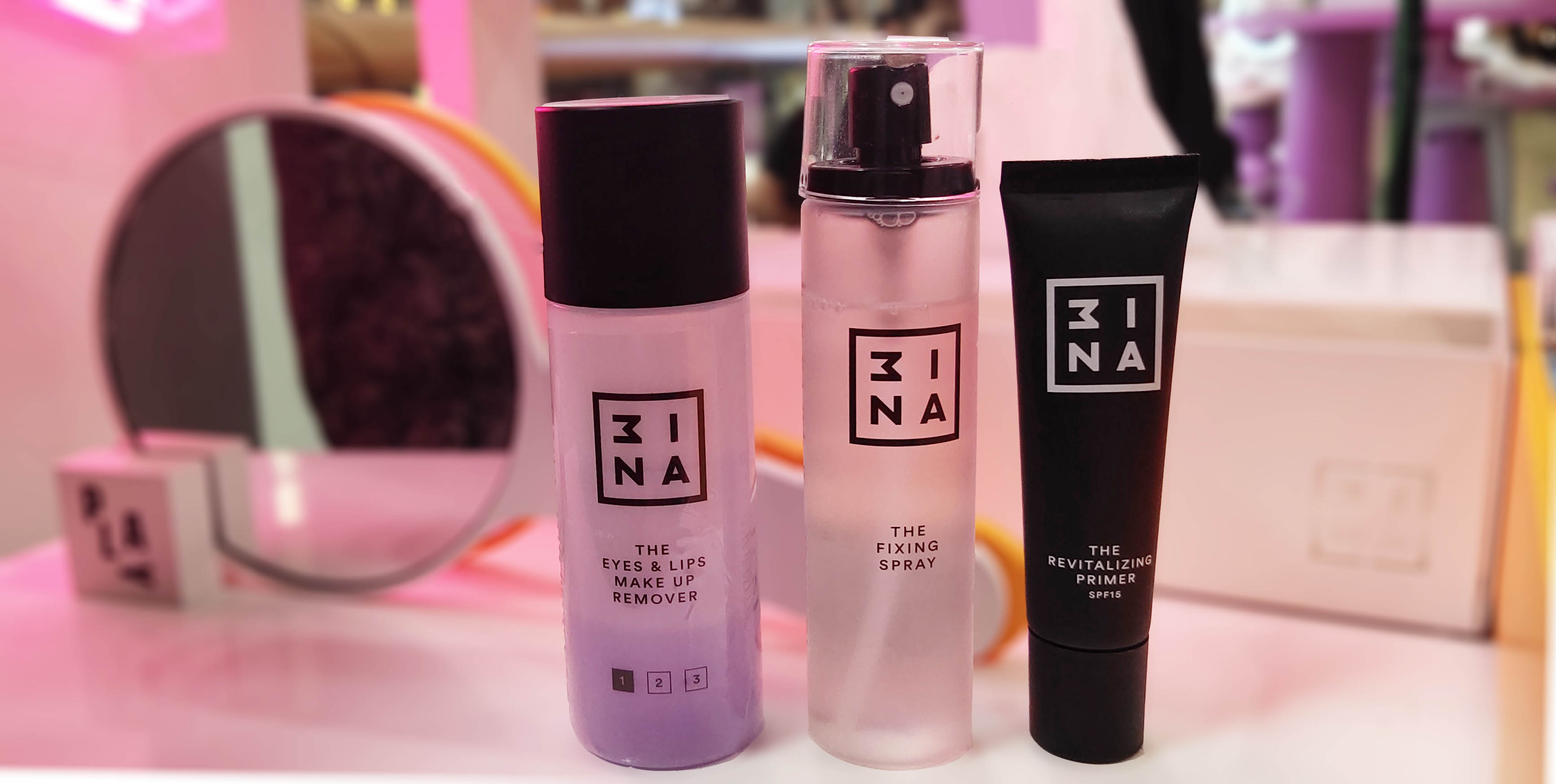 โฉมหน้า The Eyes & Lips make up REMOVER, The Fixing Spray และ The Revitalizing Primer